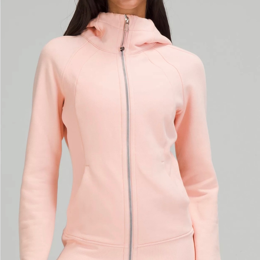 Pink mist Lululemon scuba/ zip up